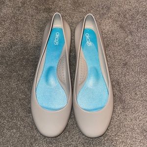 Light Gray Oka B Flats